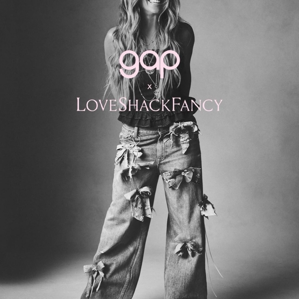 LSF x Gap bow jeans